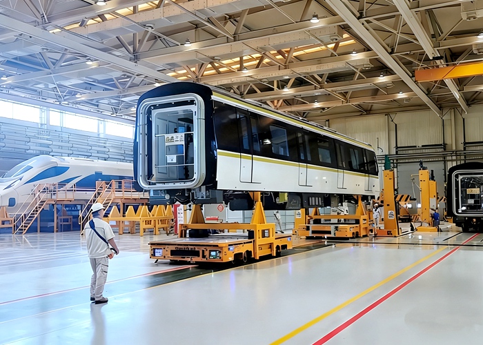 双车联动AGV